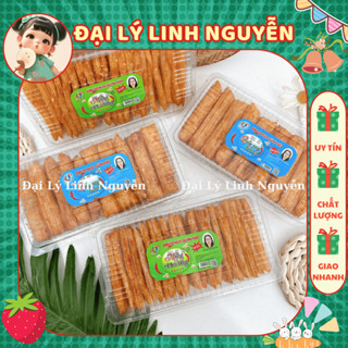 Bánh Bò Quẩy Vừng BBQ (Hộp 20 Miếng) Siêu Ngon, Đồ ăn vặt