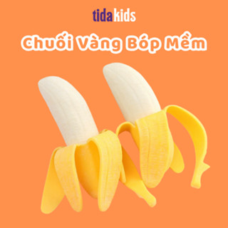 🍌 Chuối Vàng Bóp Mềm ⚡ HOT TREND – Squishy Mochi 🍌 Đồ Chơi Xả Stress, Cực Cute 🎉