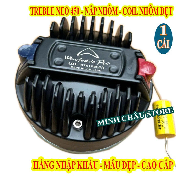 CỦ LOA TREBLE 450 NEO KHỐI, COIL NHÔM DẸT TIẾNG NHUYỄN, NHẬP KHẨU CAO CẤP - GIÁ 1 LOA