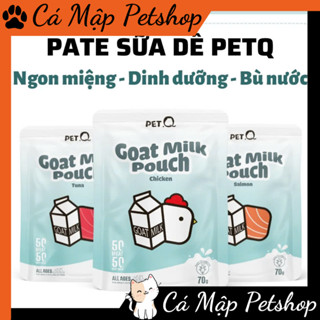 [COMBO] Pate sữa dê cho mèo PetQ, Pate sữa dê Pet Q cho mèo mọi lứa tuổi