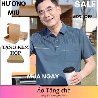 Áo Phông , áo Ngắn tay Nam Trung Niên Có Túi ,Áo polo, Áo phông Cộc Tay Tặng Bố Sang Trọng,Lịch Lãm,áo phông trung niên.