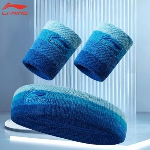 Băng đô băng chặn tay Li-ning cao cấp, chất liệu thấm hút mồ hôi chống trơn trượt LN198