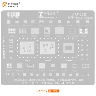 Vĩ làm chân AMAOE Samsung/ Sam1-Sam18(Vĩ làm chân ic)