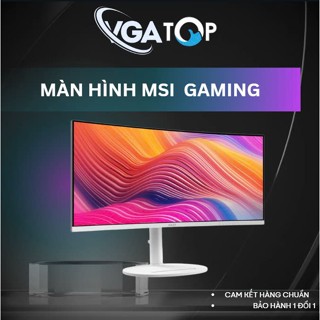  Màn hình MSI Pro MP271CW  27 inch FHD VA 75Hz 5ms Cong  Màu Trắng - Chính hãng 