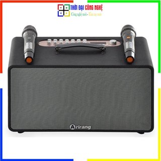Loa Karaoke di động Bluetooth Arirang MB2 Pro+, Bass 16.5cm, Công Suất 200W, Kèm 2 Tay Mic
