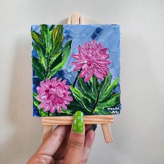 Khung Canvas Mini Mont Marte Kèm Giá Đỡ 8x10cm