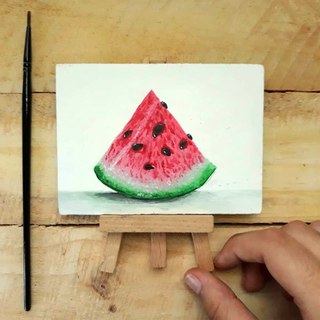 Khung Canvas Mini Mont Marte Kèm Giá Đỡ 8x10cm