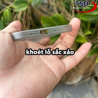 Combo 2 Ốp Lưng Trong Nhám Unibody iPhone 12 PRO MAX Siêu Mỏng