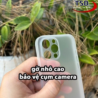 Combo 2 Ốp Lưng Trong Nhám Unibody iPhone 12 PRO MAX Siêu Mỏng