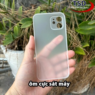 Combo 2 Ốp Lưng Trong Nhám Unibody Siêu Mỏng Cho iPhone 12