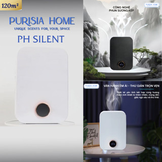 120m2 (300m3) PH SILENT - Máy phun tinh dầu Bluetooth, tự động, không dùng nước cực êm ái dành cho Spa, gia đình