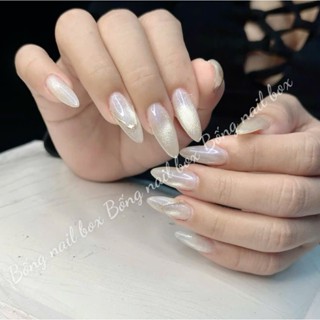 Nail box thiết kế thủ công móng úp mắt mèo kim cương vẽ nổi mẫu mới ( HOẢ TỐC HCM ) B220