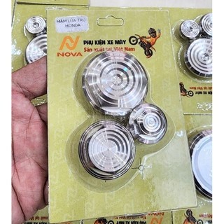Bộ ốc mâm lửa salaya inox 304 mẫu thái trụ gắn dòng xe yamaha . Honda . Suzuki