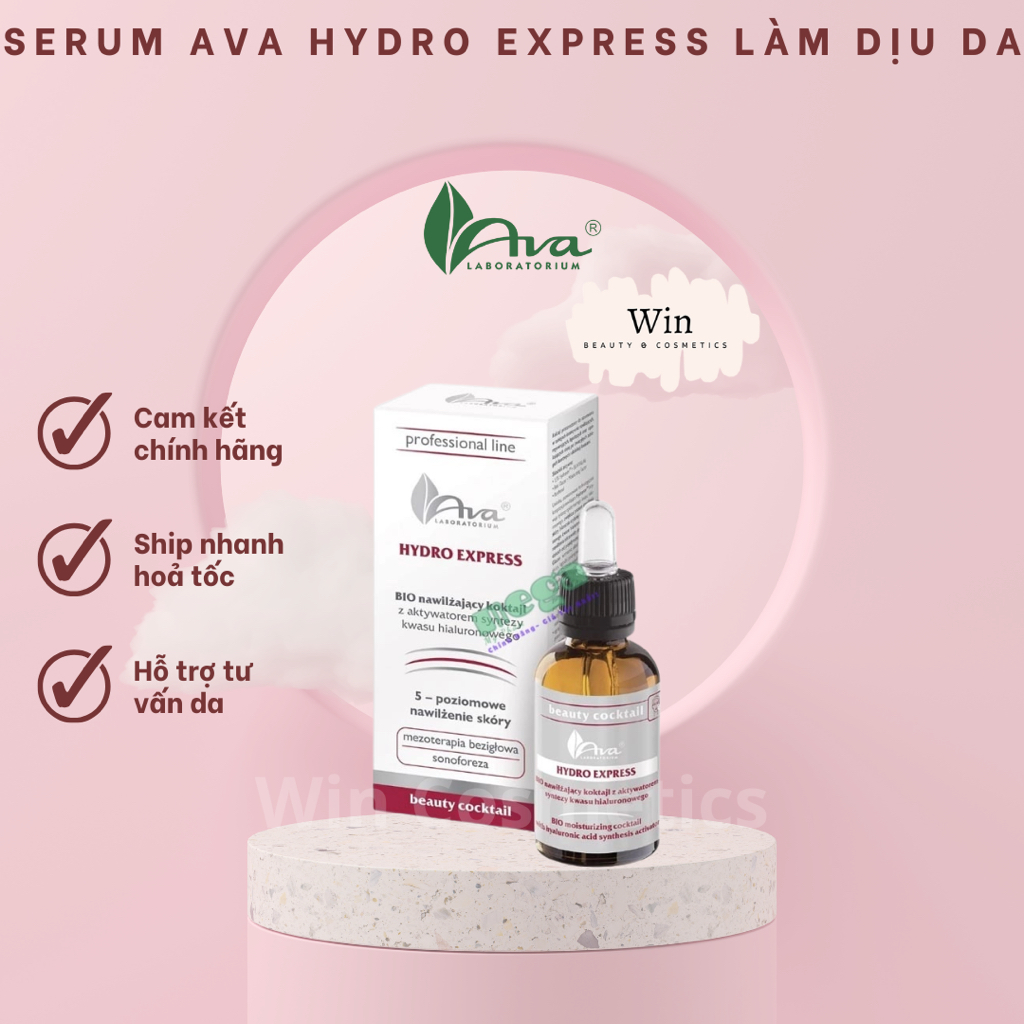 [Hàng công ty] Serum AVA Hydro Express làm dịu da 30ml