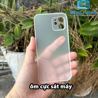 Combo 2 Ốp Lưng Trong Nhám Unibody Siêu Mỏng Cho iPhone 12