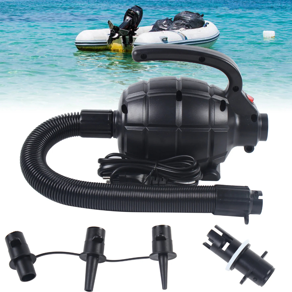 Máy bơm hút & khí 2 chiều Hawaii 1600W 600W cho thuyền hơi, đồ chơi bơm hơi, phao bơi các loại