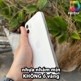 Combo 2 Ốp Lưng Trong Nhám Unibody Siêu Mỏng Cho iPhone 12