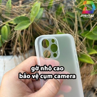 Combo 2 Ốp Lưng Trong Nhám Unibody iPhone 12 PRO MAX Siêu Mỏng