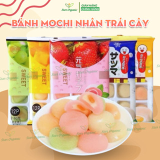 Bánh Mochi Dẻo Nhân Trái Cây Kem Lạnh Đài Loan 