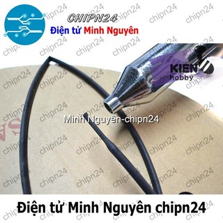 [2 mét] Dây co nhiệt 6mm Đen