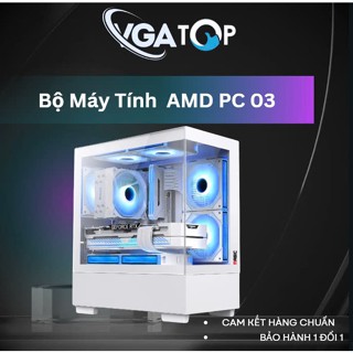 BỘ PC GAMING AMD  phục vụ văn phòng - chơi game: PUBG, LOL, GTA...thiết kế, đồ họa, dựng phim, cày nox, ảo hóa....