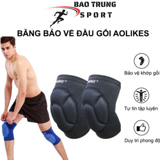 Băng Gối Bảo Vệ Gối, Bó Gối Thể Thao Có Đệm, Băng Gối Thủ Môn Chính Hãng AOLIKES A0217