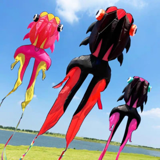 HCM - Diều Cá vàng khí động màu giao ngẫu nhiên 9m (275cm dài x 130cm rộng + 5m đuôi)