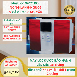 Máy lọc nước RO 5 cấp nóng-lạnh-nguội treo tường để bàn