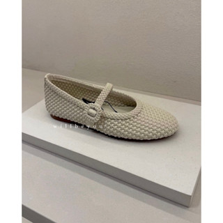🎐Willbeyou🎐 (SẴN LẺ SIZE) Giày dây bện Braided Mary Jane Flats QCCC