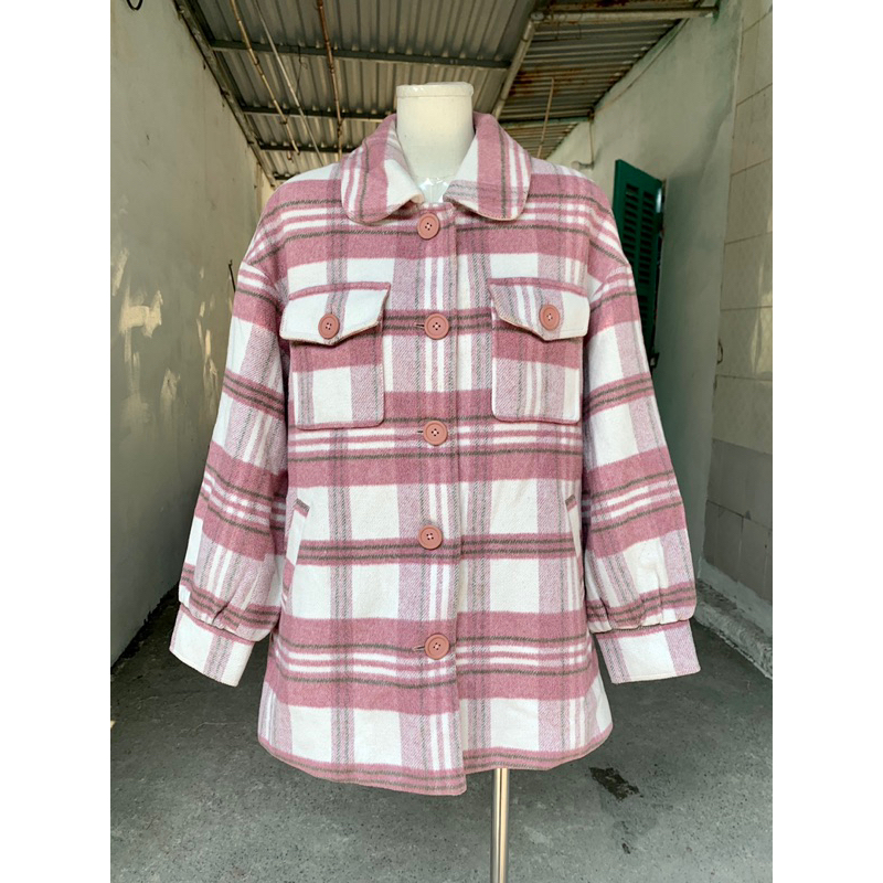 áo khoác dạ KOUSE 2hand Hàn sz M