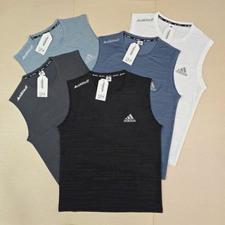 ÁO CỘC TAY ADIDAS 3 LỖ KHOÉT NÁCH CHÍNH HÃNG