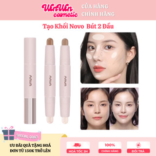 Tạo Khối Novo Bút Tạo Khối Bắt Sáng Hai Đầu highlight nội địa trung F43 Trang Điểm Gương Mặt