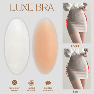  Miếng Dán Hõm Hông Luxe Bra MD15 - Độn Hông Silicone Cao Cấp Tạo Dáng Tự Nhiên 