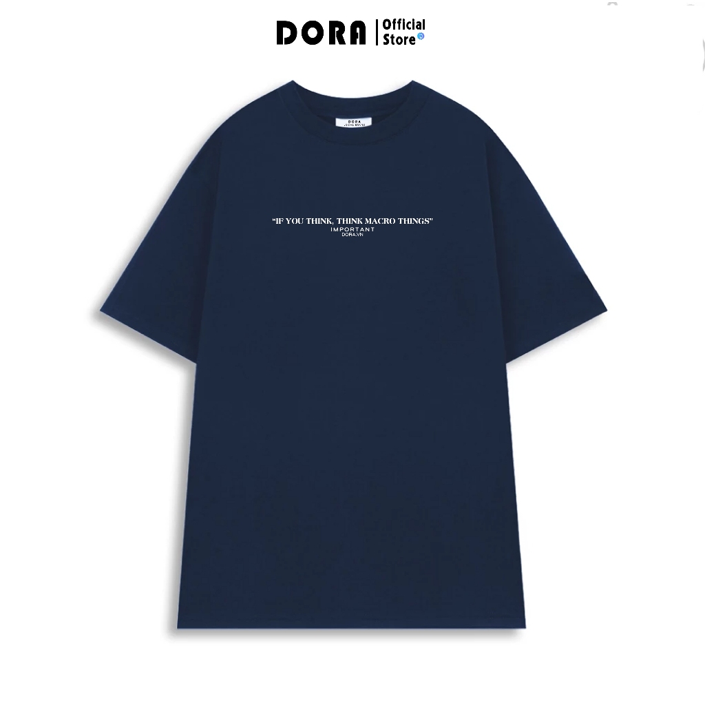 Áo Thun Local Brand Dora Important Nam Nữ Form Rộng DR3