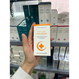 (ĐMN) Pharmaform - Serum Chống Oxy Hoá, Dưỡng Sáng Da, Chống Lão Hóa Sớm C12 LAA Pure Bright 30ml