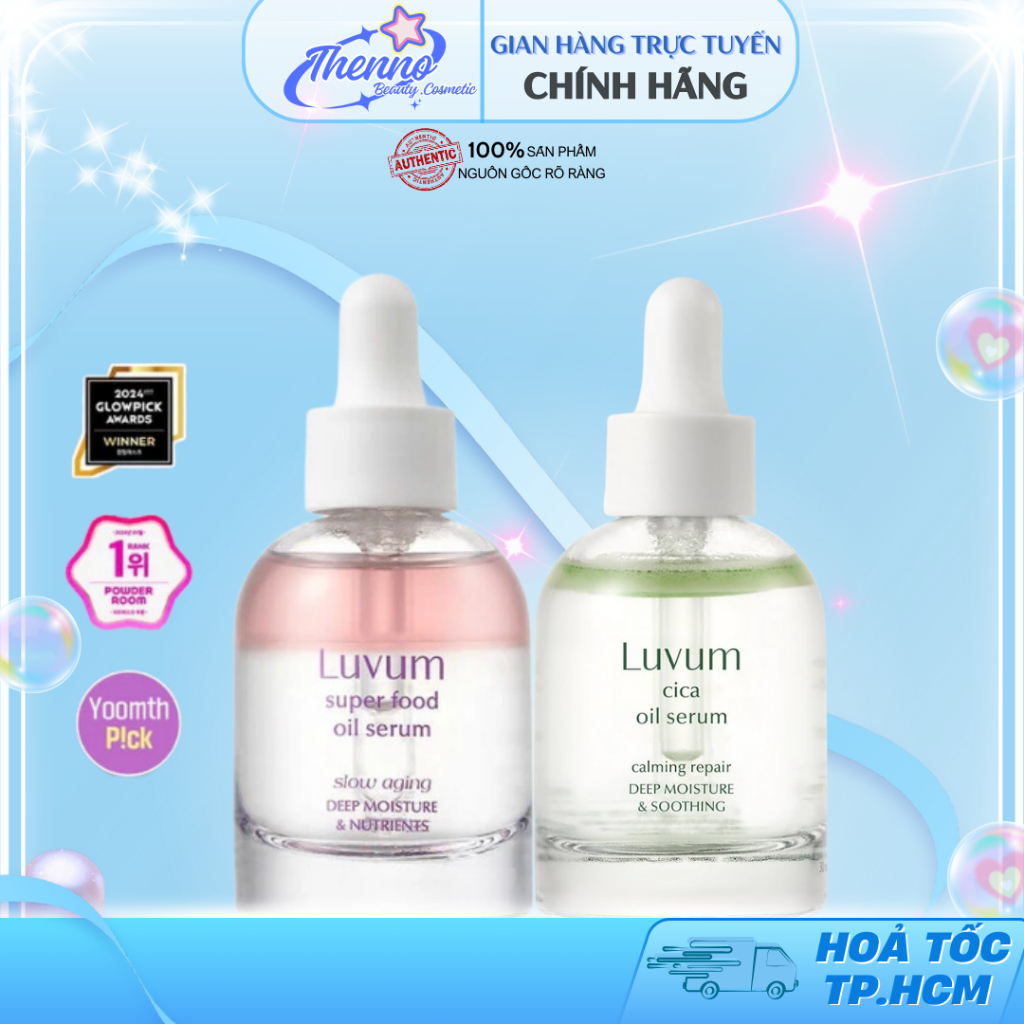 Serum Trẻ Hoá Căng Bóng Da Luvum Slow Aging Phyto Collagen 30ml Hàn Quốc
