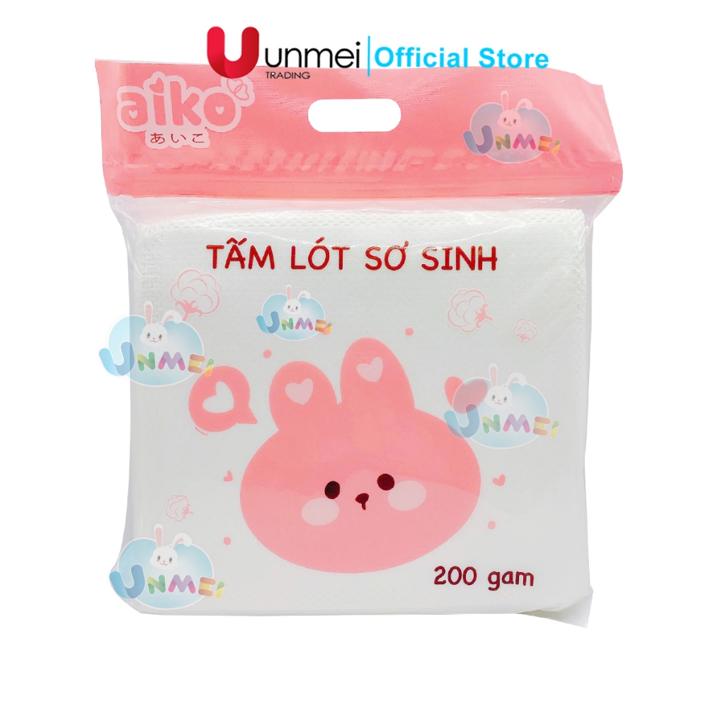 TẤM LÓT SU SƠ SINH, MIẾNG LÓT PHÂN SU AIKO/UNMEI/MAMA - Gói 30 Miếng