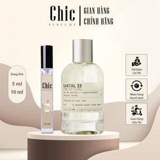  Nước Hoa Nam chính hãng Santal 33 CHIC PERFUME nồng độ EDP Tinh Tế Lôi Cuốn 