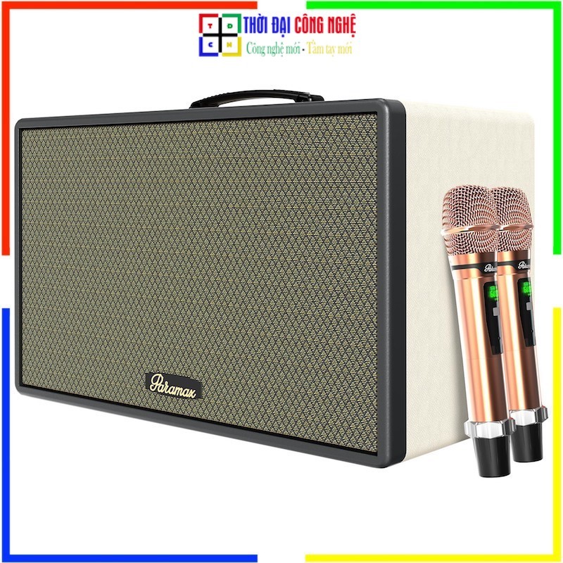 Loa Karaoke PARAMAX Saga Bluetooth di dộng chính hãng - Bảo hành 36 tháng, 1 đổi 1 trong 15 ngày.