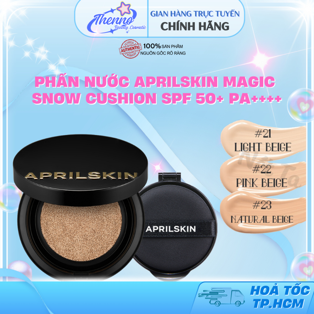 Phấn Nước AprilSkin Magic Snow Cushion Galaxy Edition SPF50+/PA+++ 15g Hàn Quốc