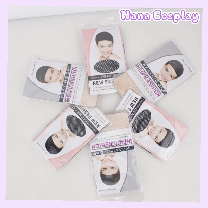 (HÀNG CÓ SẴN) LƯỚI TRÙM TÓC WIGCAP GIÚP GỌN TÓC KHI MANG TÓC GIẢ