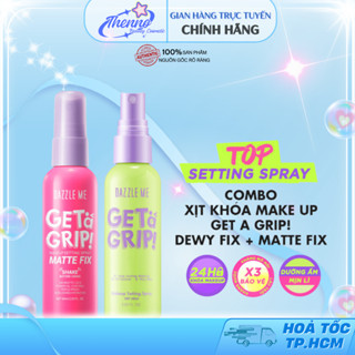  Xịt Khóa Nền Make Up Dazzle Me Setting Spray Matte Fix Trang Điểm Kiểm Soát Dầu Mịn Lì Lâu Trôi 60ml 