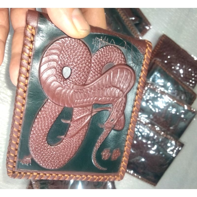 Ví da nam 12 con giáp, da thật 100% ... Tèo Iniesta