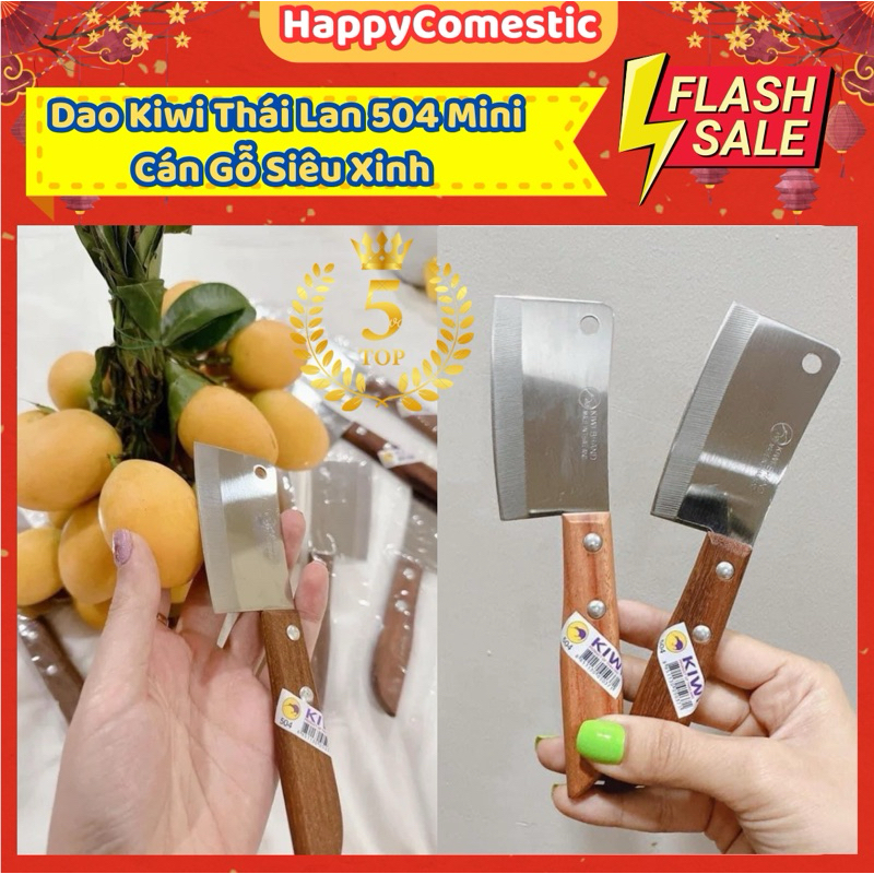 [ Hàng Nội Địa Thái ] Dao Kiwi 504 Thái Lan Mini