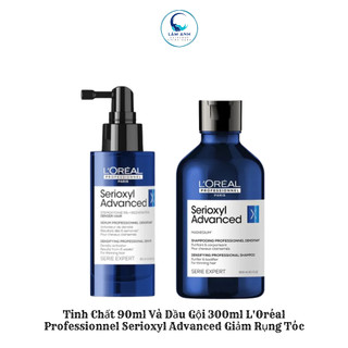 Dầu Gội Và Tinh Chất L'Oréal Professionnel Serioxyl Advanced Giúp Cải Thiện Độ Dày Và Giảm Rụng Tóc