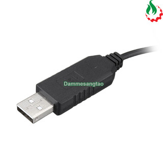 Cáp chuyển đổi Usb 5V sang 5V 9V 12V (Cho Modem Wifi Khi Cúp Điện)
