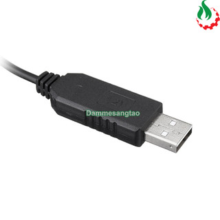 Cáp chuyển đổi Usb 5V sang 5V 9V 12V (Cho Modem Wifi Khi Cúp Điện)