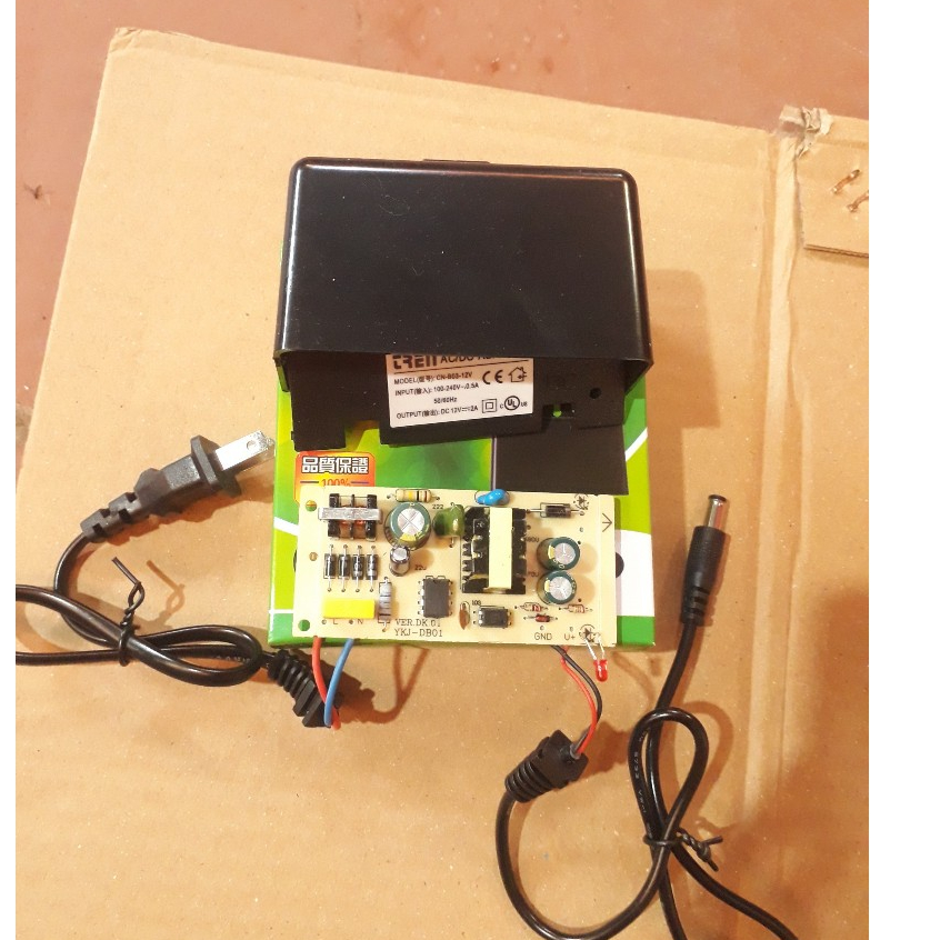 Nguồn 12V2A tai treo, 12V 2A tai treo chống nước