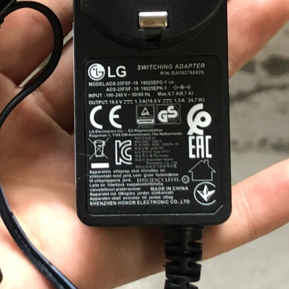 Adapter màn hình LG 19v 1.3a