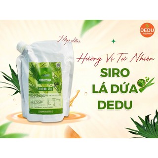 Siro lá dứa, siro lá nếp dedu
